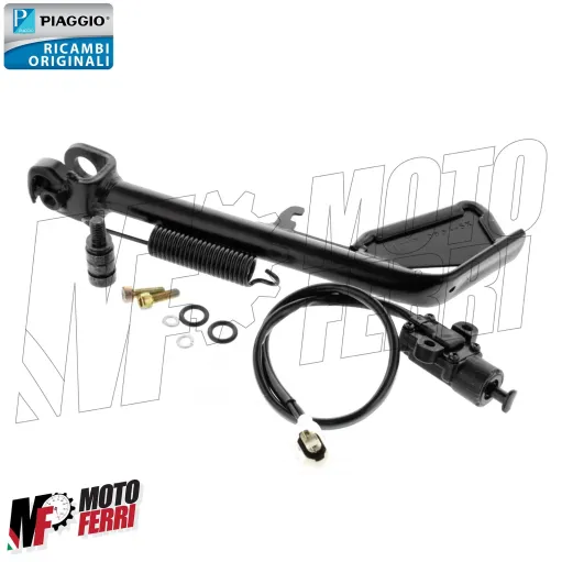 MF6128 Cavalletto Laterale + Sensore Piaggio Liberty 50 125 150 iGet 2015 / 2024