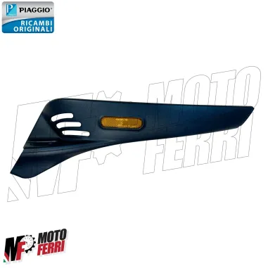 MF6129 Fianchetto Posteriore Sinistro Blu Originale Vespa ET2 ET4 mod 1996/2005
