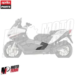 MF6140 - Carena Pedana Sinistra Grigio Metallizzato Originale Aprilia SRV 850 2