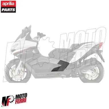 MF6140 - Carena Pedana Sinistra Grigio Metallizzato Originale Aprilia SRV 850
