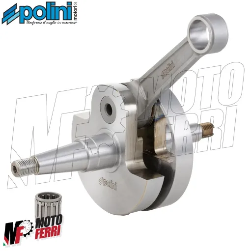 MF2010 ALBERO MOTORE POLINI ANTICIPATO CORSA 60 VESPA 125 150 177 190 PX PXE
