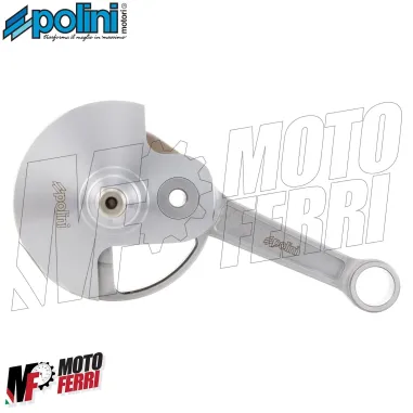 MF2010 ALBERO MOTORE POLINI ANTICIPATO CORSA 60 VESPA 125 150 177 190 PX PXE