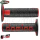 MF3871 Manopole Domino A360 Rosso / Nero Universali Cross Honda Gasgas KTM