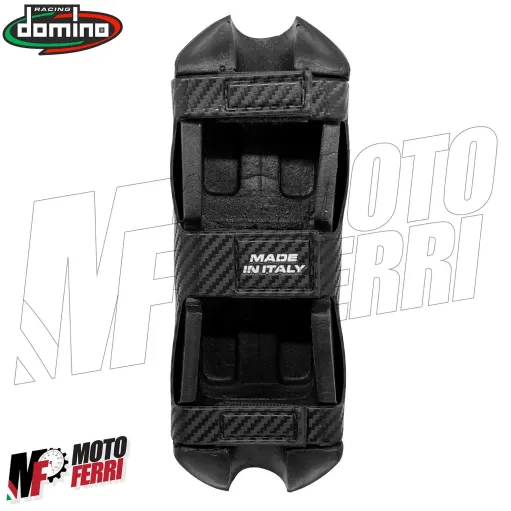 MF4509 Paracolpi Manubrio Carbon Look Domino HSA Universale Scooter Moto Naked