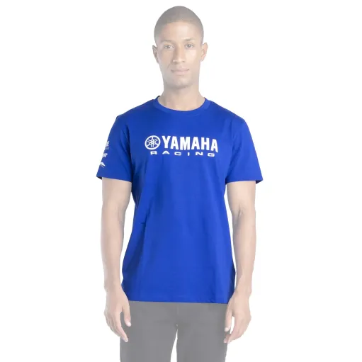MF6149 Maglia T-Shirt Paddock Blu Essential Uomo Originale Yamaha Racing