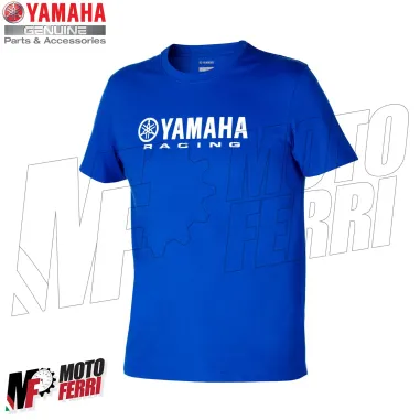 MF6149 Maglia T-Shirt Paddock Blu Essential Uomo Originale Yamaha Racing