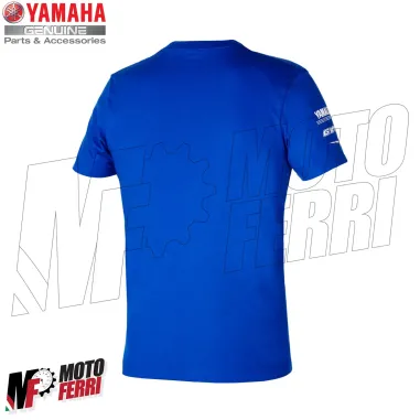 MF6149 Maglia T-Shirt Paddock Blu Essential Uomo Originale Yamaha Racing