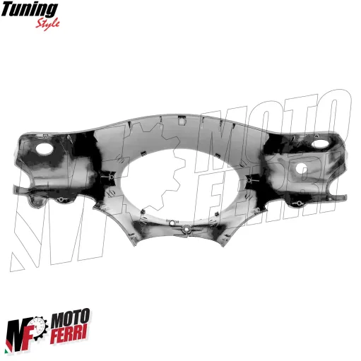 MF6155 Coprimanubrio Anteriore Cromato Piaggio Liberty Vespa ET2 ET4 50 125 150