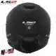 MF6159 Casco Modulare LS2 Strobe II FF908 Nero Opaco Omologazione 22.06