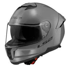 MF6161 Casco Integrale LS2 Stream II Solid Nardo Grey Grigio Lucido FF808