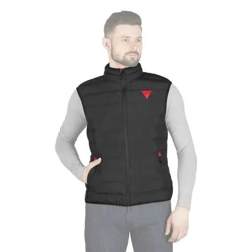 MF6165 - Gilet Piumino Dainese Down-Vest Afteride Nero Moto Scooter
