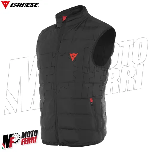 MF6165 - Gilet Piumino Dainese Down-Vest Afteride Nero Moto Scooter
