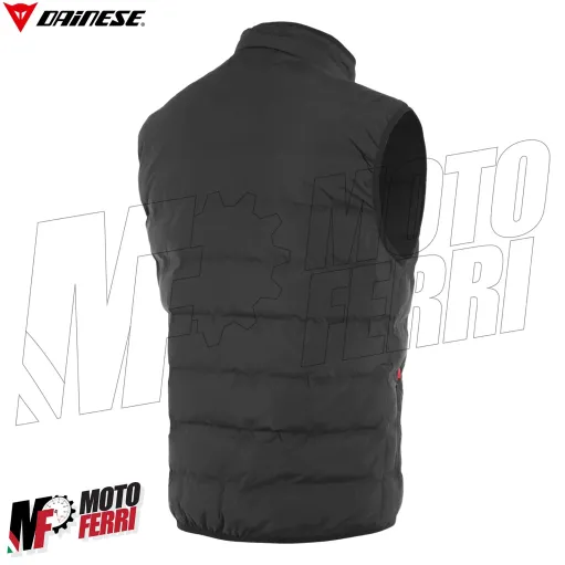 MF6165 - Gilet Piumino Dainese Down-Vest Afteride Nero Moto Scooter