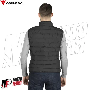 MF6165 - Gilet Piumino Dainese Down-Vest Afteride Nero Moto Scooter