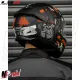 MF6166 Casco Integrale LS2 Stream II Angry Monkey Nero Rosso Opaco FF808