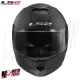 MF6167 Casco Integrale LS2 Stream II Solid Matt Black Rosso Opaco FF808