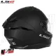 MF6167 Casco Integrale LS2 Stream II Solid Matt Black Rosso Opaco FF808