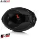 MF6167 Casco Integrale LS2 Stream II Solid Matt Black Rosso Opaco FF808