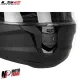 MF6167 Casco Integrale LS2 Stream II Solid Matt Black Rosso Opaco FF808