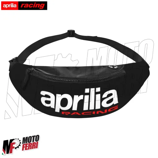 MF6170 Borsello Marsupio Moto Aprilia Racing per Chiavi Telefono Portafoglio