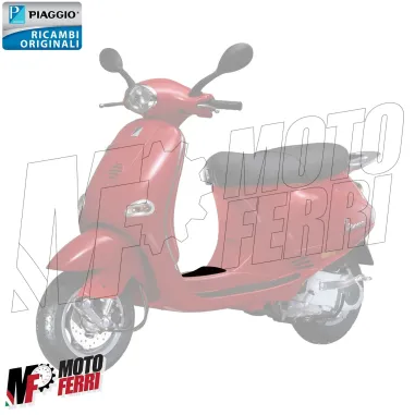 MF6171 - Tappetino Pedana Poggiapiedi Centrale Vespa ET2 ET4 LX 50 125 150 2T 4T