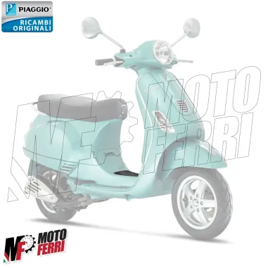 MF6171 - Tappetino Pedana Poggiapiedi Centrale Vespa ET2 ET4 LX 50 125 150 2T 4T