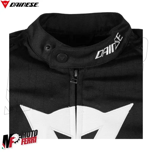 MF6172 Giacca Moto Dainese Avro D2 Tex Jacket Bianco/Nero Cordura con Protezioni