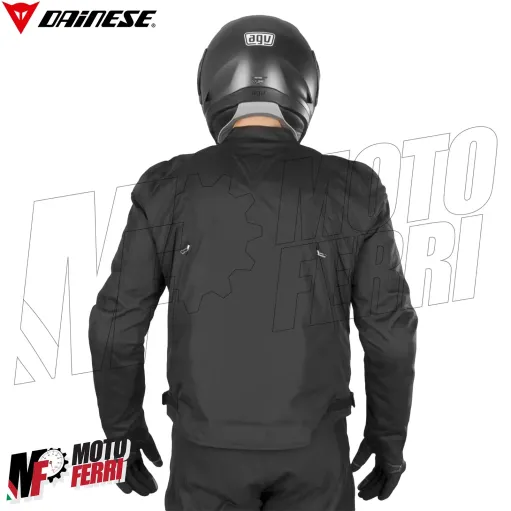MF6173 Giacca Moto Dainese Avro D2 Tex Jacket Nero Cordura con Protezioni