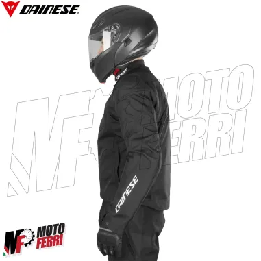 MF6173 Giacca Moto Dainese Avro D2 Tex Jacket Nero Cordura con Protezioni