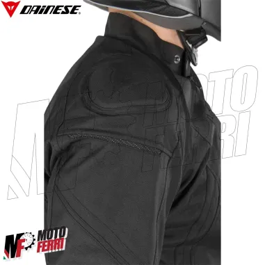 MF6173 Giacca Moto Dainese Avro D2 Tex Jacket Nero Cordura con Protezioni