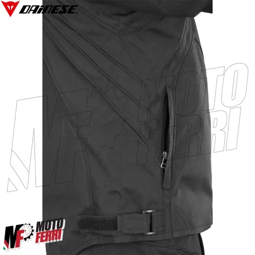 MF6173 Giacca Moto Dainese Avro D2 Tex Jacket Nero Cordura con Protezioni
