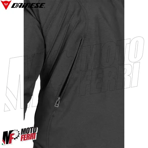 MF6173 Giacca Moto Dainese Avro D2 Tex Jacket Nero Cordura con Protezioni