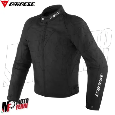 MF6173 Giacca Moto Dainese Avro D2 Tex Jacket Nero Cordura con Protezioni