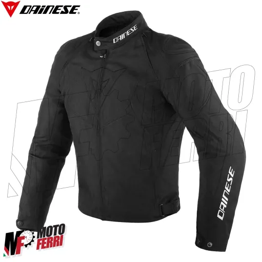MF6173 Giacca Moto Dainese Avro D2 Tex Jacket Nero Cordura con Protezioni