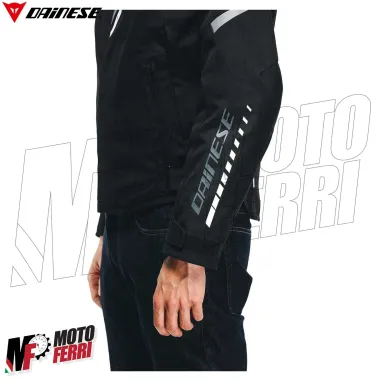 MF6174 Giacca Moto Dainese Veloce D-Dry Jacket Nero Cordura con Protezioni