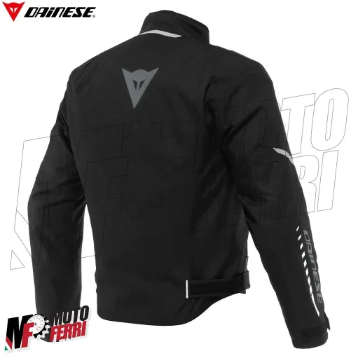 MF6174 Giacca Moto Dainese Veloce D-Dry Jacket Nero Cordura con Protezioni