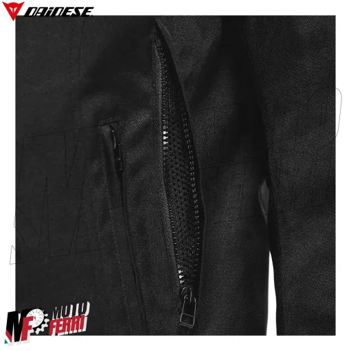 MF6174 Giacca Moto Dainese Veloce D-Dry Jacket Nero Cordura con Protezioni