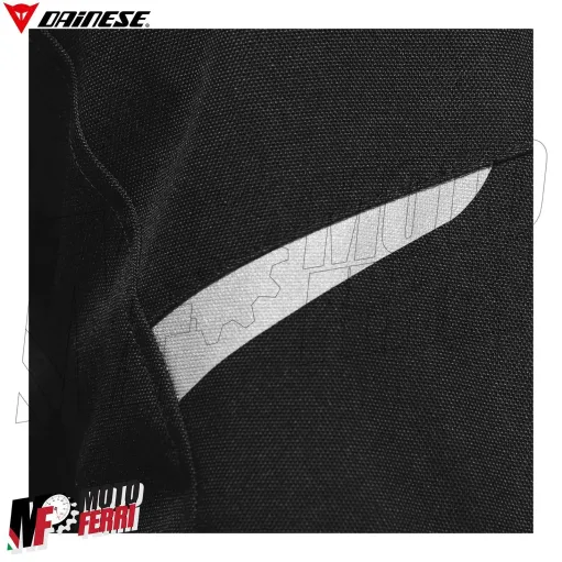MF6174 Giacca Moto Dainese Veloce D-Dry Jacket Nero Cordura con Protezioni