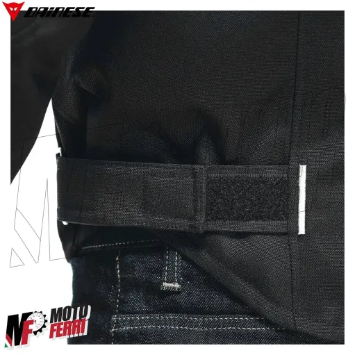 MF6174 Giacca Moto Dainese Veloce D-Dry Jacket Nero Cordura con Protezioni