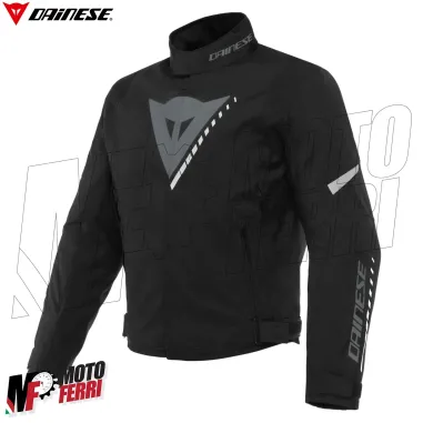 MF6174 Giacca Moto Dainese Veloce D-Dry Jacket Nero Cordura con Protezioni