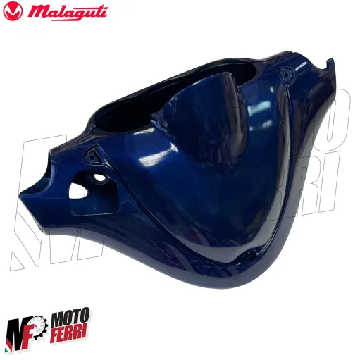 MF6178 - Coprimanubrio Completo Blu Acciaio Originale Malaguti F15 (1996/1999)