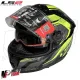 MF6181 Casco Integrale LS2 Stream II Fury Black Hi-Vis Yellow Nero / Verde FF808