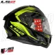 MF6181 Casco Integrale LS2 Stream II Fury Black Hi-Vis Yellow Nero / Verde FF808