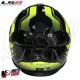 MF6181 Casco Integrale LS2 Stream II Fury Black Hi-Vis Yellow Nero / Verde FF808