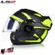 MF6183 - Casco Modulare Convertibile LS2 Advant X Oblivion Matt Black His Vis FF901