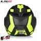 MF6183 - Casco Modulare Convertibile LS2 Advant X Oblivion Matt Black His Vis FF901