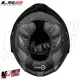 MF6183 - Casco Modulare Convertibile LS2 Advant X Oblivion Matt Black His Vis FF901
