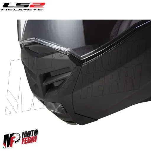 MF6184 - Casco Modulare Convertibile LS2 Advant X Solid Matt Black Nero Opaco FF901