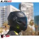 MF6184 - Casco Modulare Convertibile LS2 Advant X Solid Matt Black Nero Opaco FF901