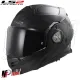 MF6184 - Casco Modulare Convertibile LS2 Advant X Solid Matt Black Nero Opaco FF901